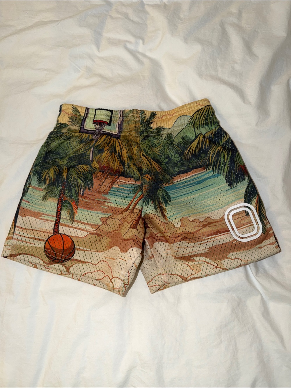 Overtime Boys Tropical Basketball Shorts